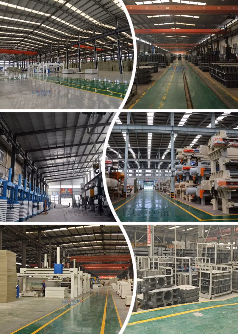 Plate and Frame Filter Press, Filter Plate and Filter Frame Type Plate Filter Press From Uniwin Filter Press