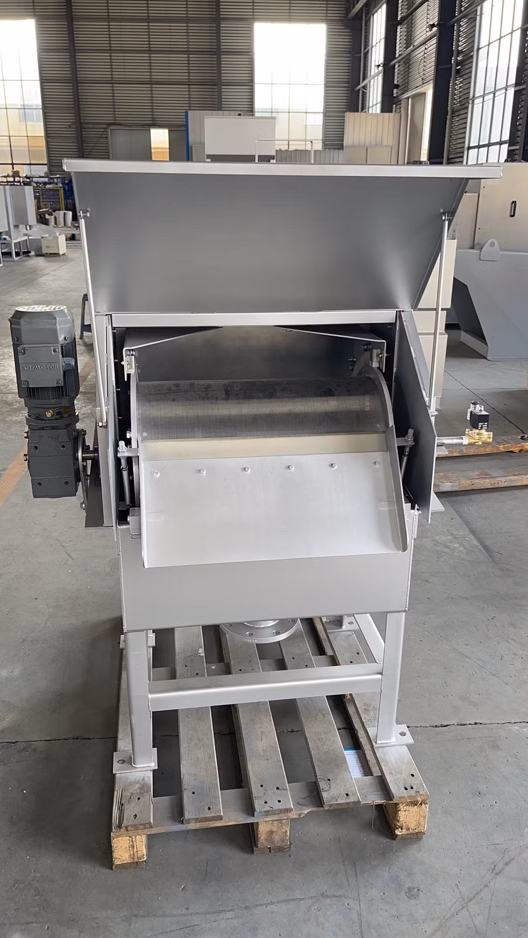 Rotary Drum Filter for Aquaculture Water Recycling