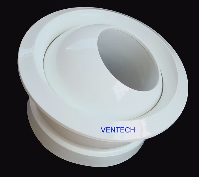 Adjustable Eyeball Jet Nozzle HVAC Supply Air Jet Nozzle Diffuser