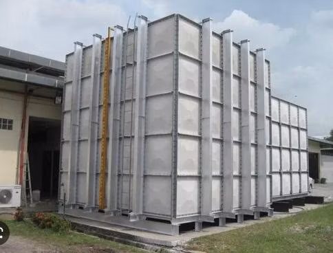 Factory Sale SMC FRP GRP Sectional Panel Water Tank 50000 Gallon Modular GRP Panel Water Tank