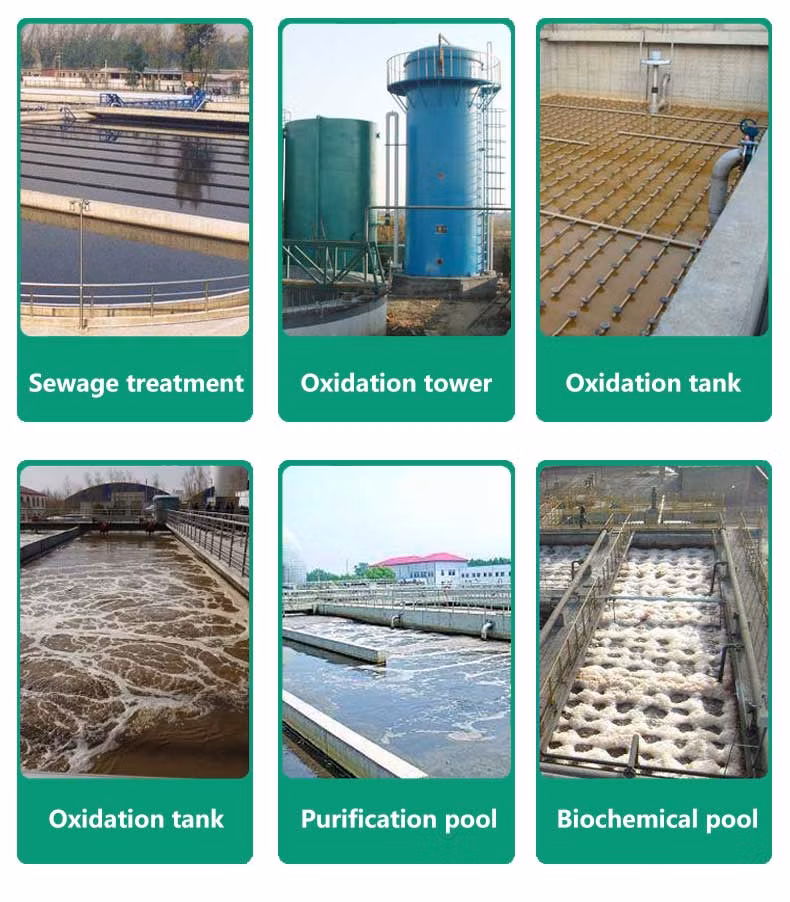 Nano Bubble Oxygen Tube Diffusers for Sewage Treatment