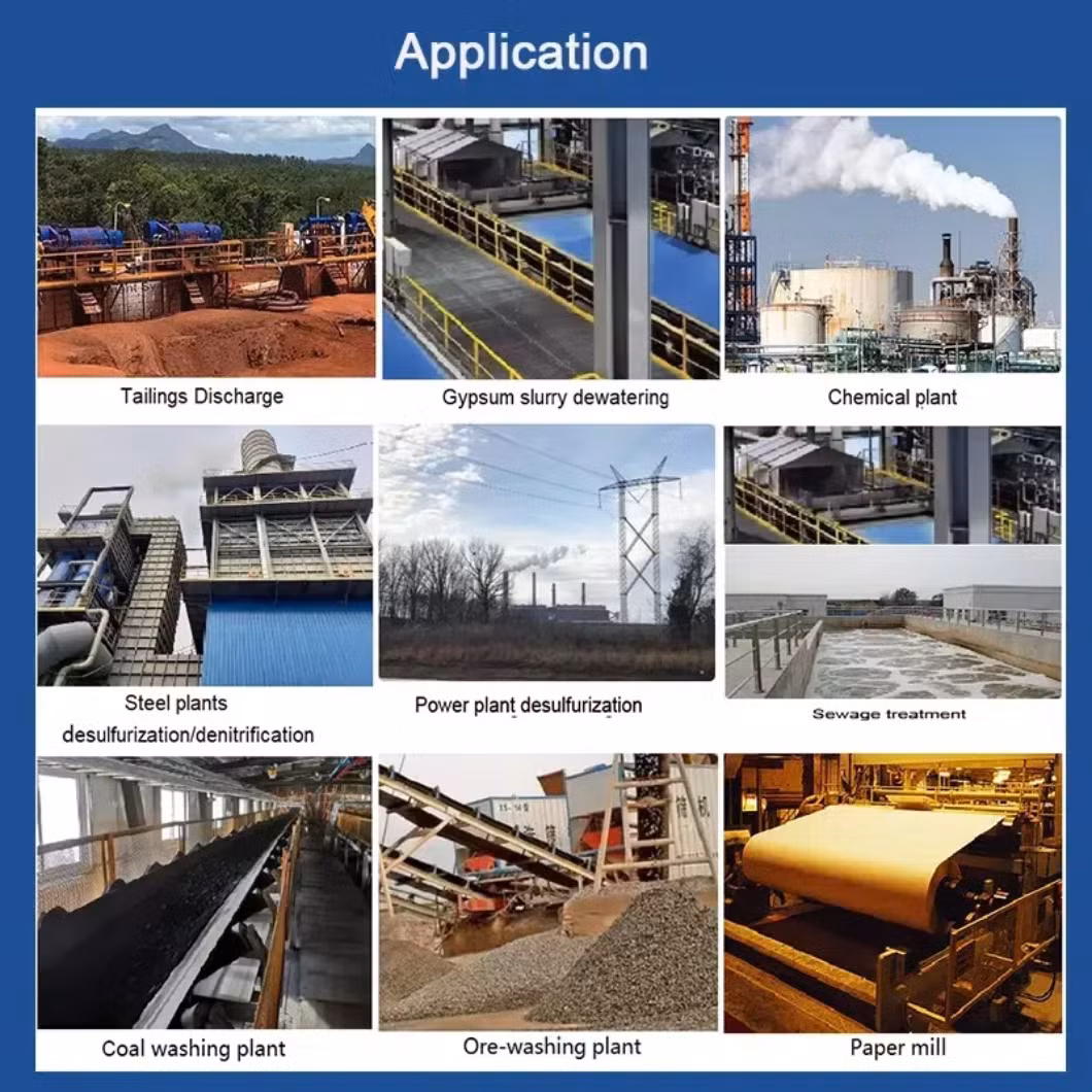 Horizontal Vacuum Belt Horizontal Vacuum Sludge Dewatering Press Filtering Mesh Belt Polyester Filter Mesh for Vacuum Belt Filter Press for Food Process