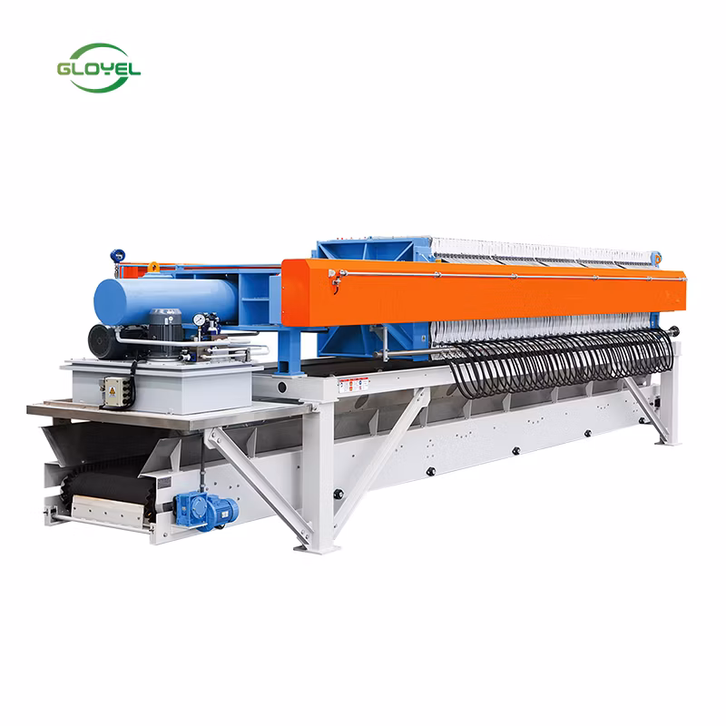 Solid-Liquid Separation Plate and Frame Metal Slurry Filter Press