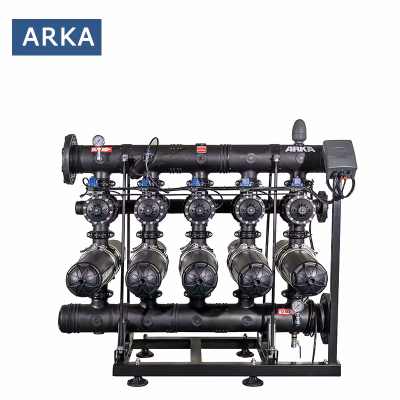 Arka Plastic Anti-Corrosion Material Automatic Backwash Disc Filter for Agriculture Water Treatment