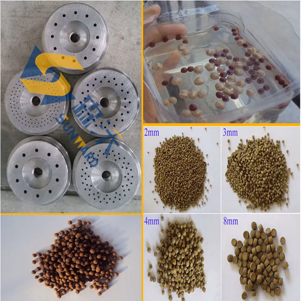 Floating Fish Feed Extruder Machine Aquaculture Fish Feed Pelleting Machines Fish Feed Pelletizer