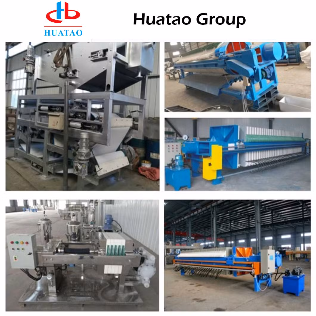 Belt Type for Machines Plate Frame Membrane Sludge Dewatering Filter Machine Press