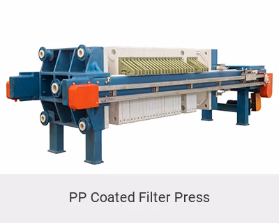 Membran Filter Press with PP Coated Beam and Stainless Steel Drip Tray and Water Channel Chamber Filter Press Plate and Frame Filter Press