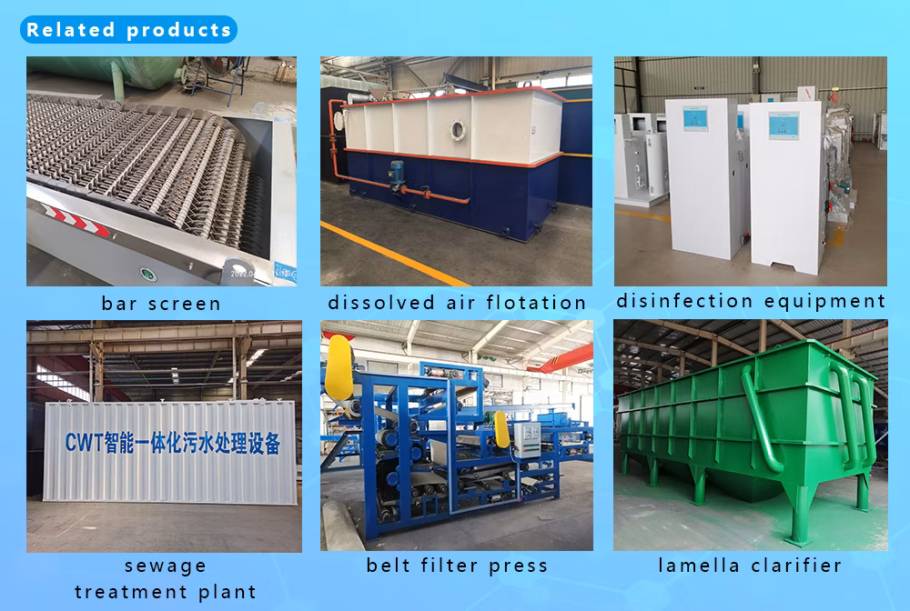Package Wastewater Treatment Plant for Industrial with Biochemical Process
