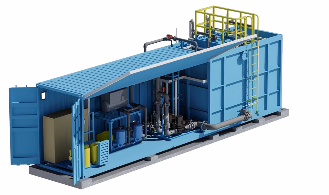 Package Wastewater Treatment Plant for Industrial with Biochemical Process
