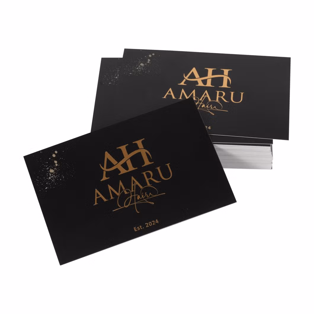 New Design Printing Custom Name Embossed Bio Paper Business Card