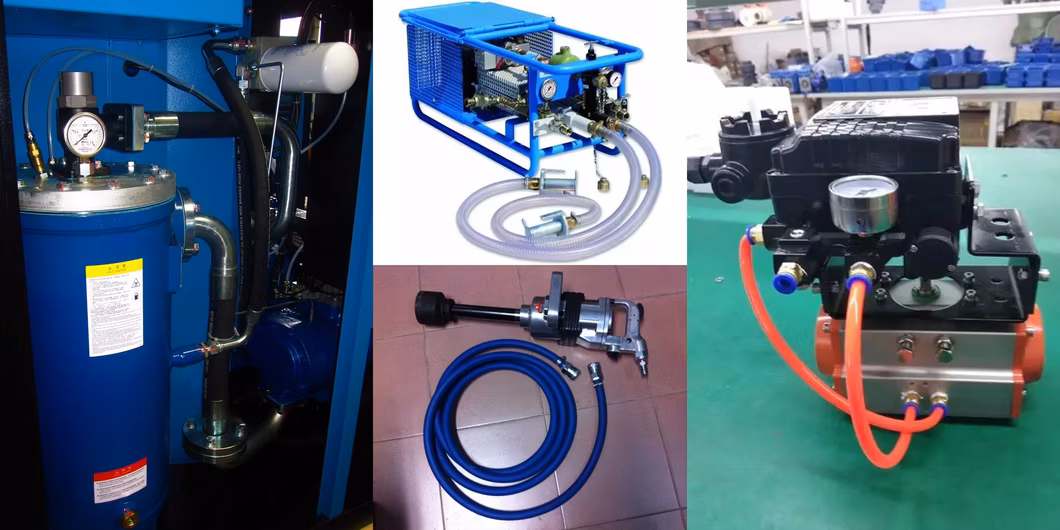 Good Toughness and Anti-Stretching PVC Rubber Air Gun Tubes for Engine Accessories
