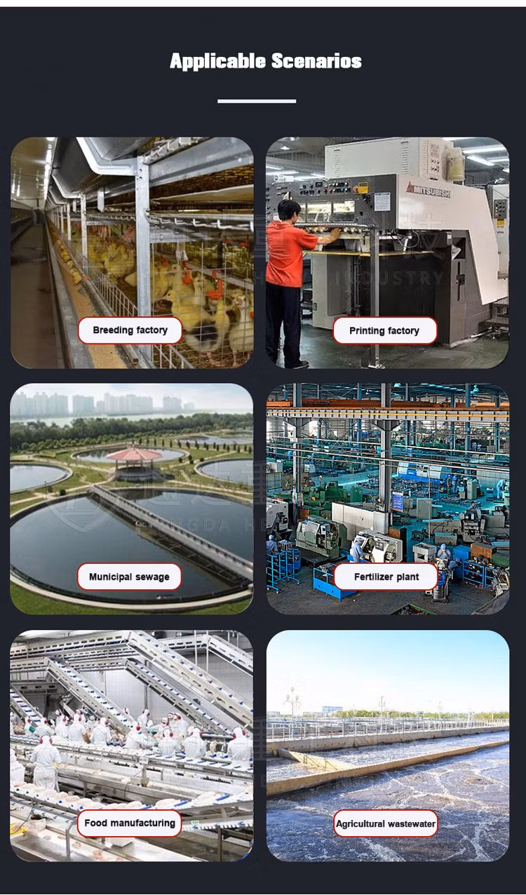 Customized Farm Manure Inclined Screen Cow Manure and Pig Manure Water Cut Solid Liquid Separator