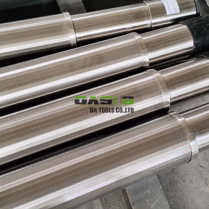 Stainless Steel 316L Johnson V Wire Wrapped Screens for Wastewater Treatment