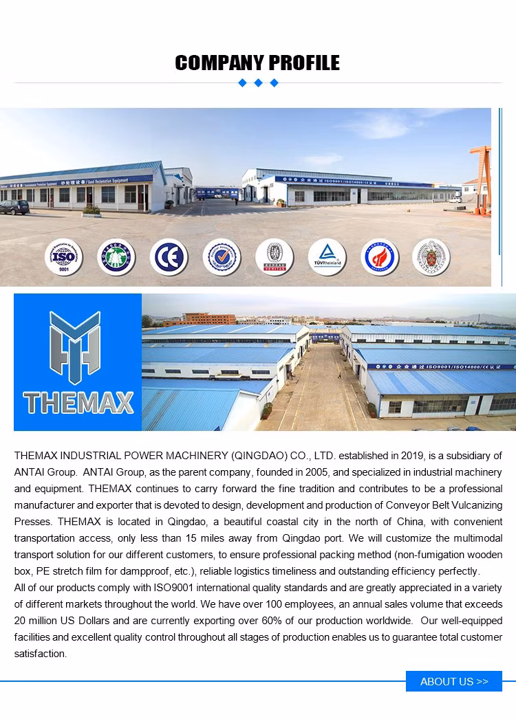 Conveyor Belt Vulcanizing Joint Press Machine