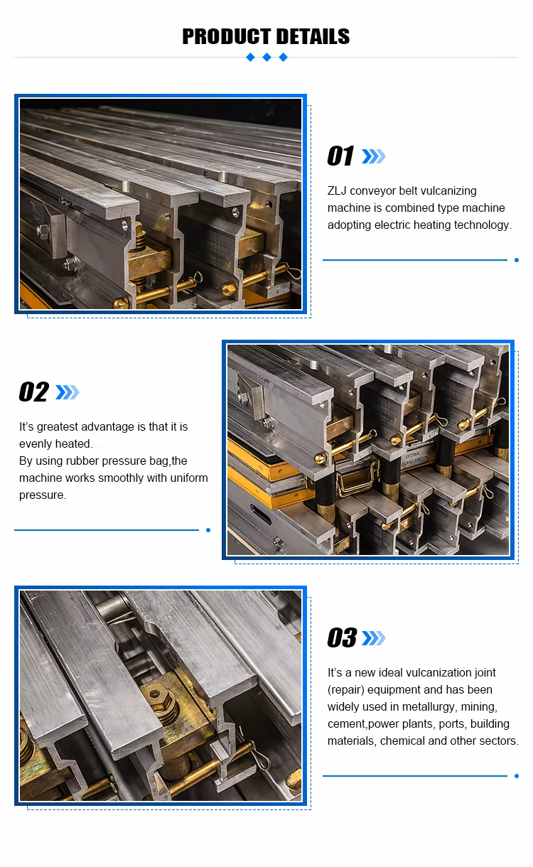 800mm-1600mm Rubber Conveyor Belt Vulcanizing Press Machine