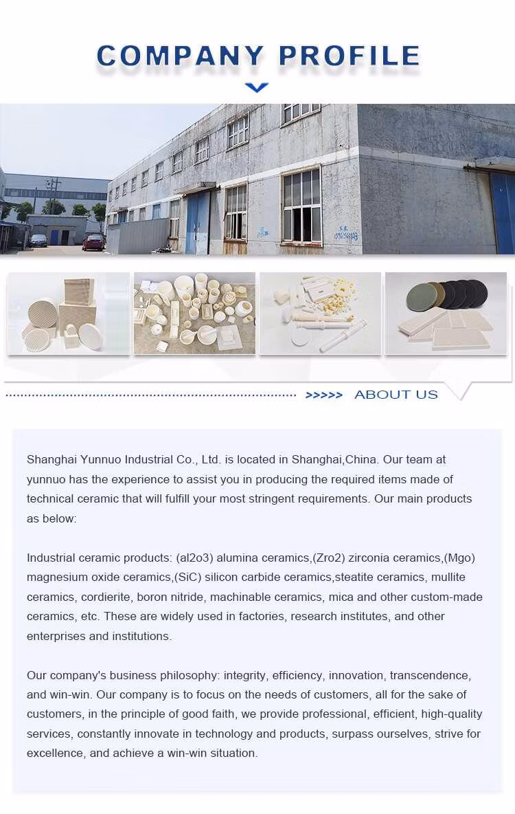 Porous Hot Air Gun Heater Cordierite Ceramic Core Ceramic Honeycomb Tube