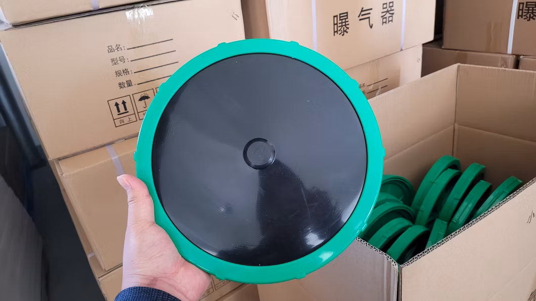 High Capacity Tray Type Aerator EPDM Membrane Fine Air Bubble Disc Diffuser for Water Treatment