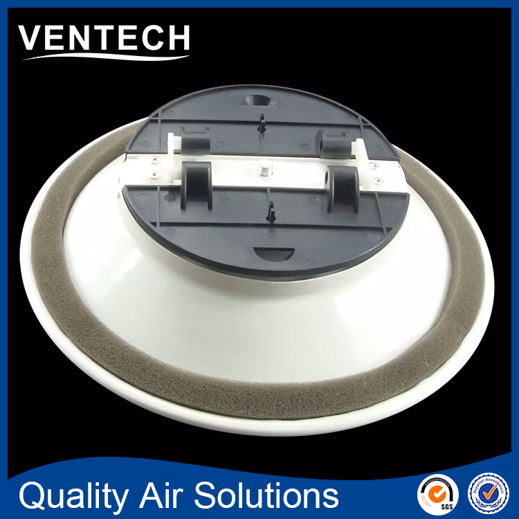 Aluminum Round Wall Air Diffuser Round Supply Air Diffuser Valve Air Vent