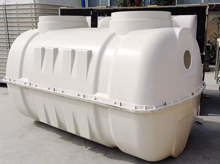 FRP Material Toilet Sewage Septic Tank for Household