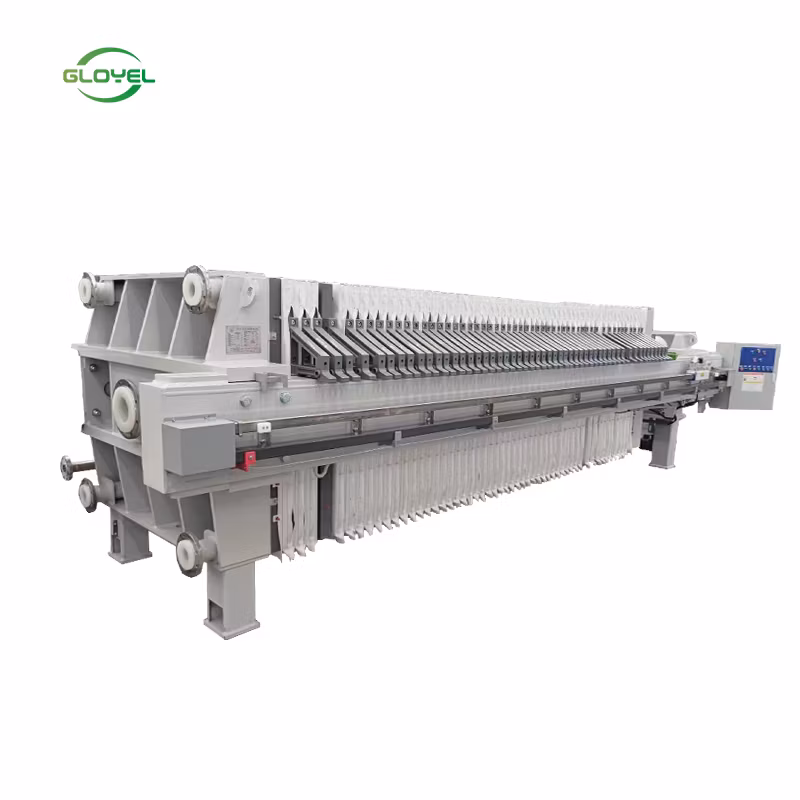 Metal Slurry Plate and Frame Filter Press with Washing System
