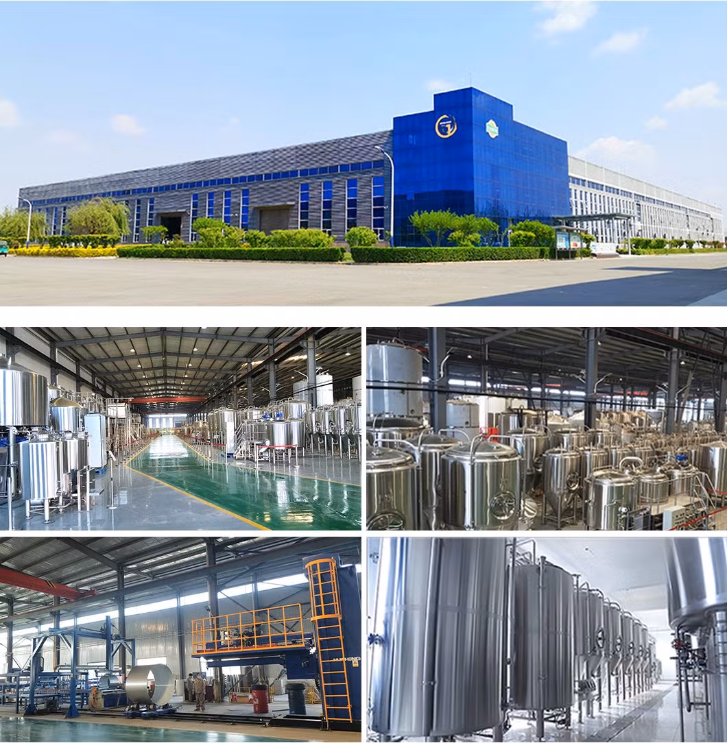Combined 3-Vessel Electric Heating Stainless Steel Restaurant Beer Brewing Equipment