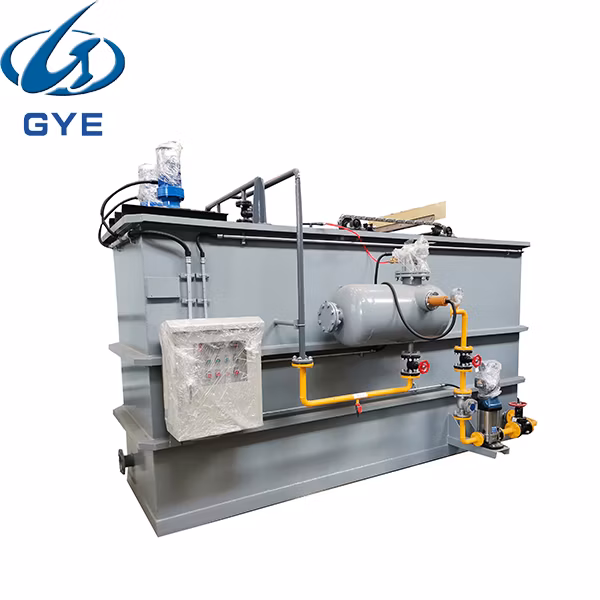 Water Purification Equipment Horizontal Dissolved Air Flotation for Removal Ss
