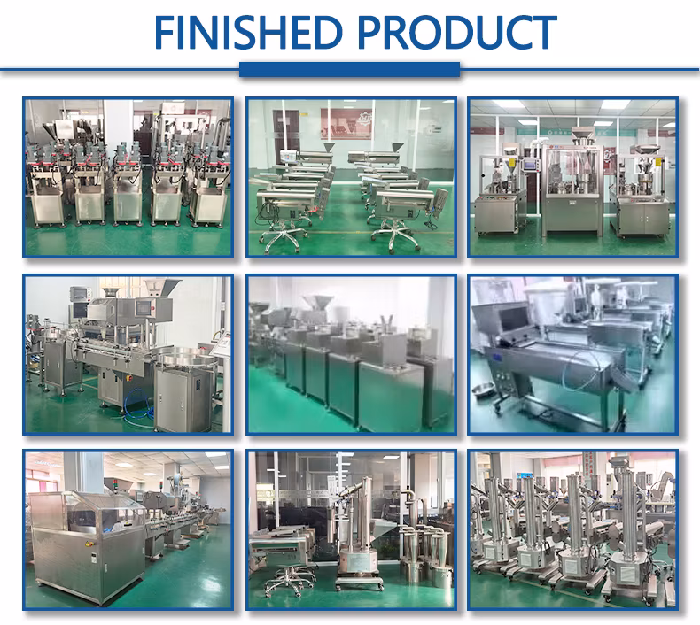 Accurate Dosing Capsule Filling Machine Automatic Capsule Filler