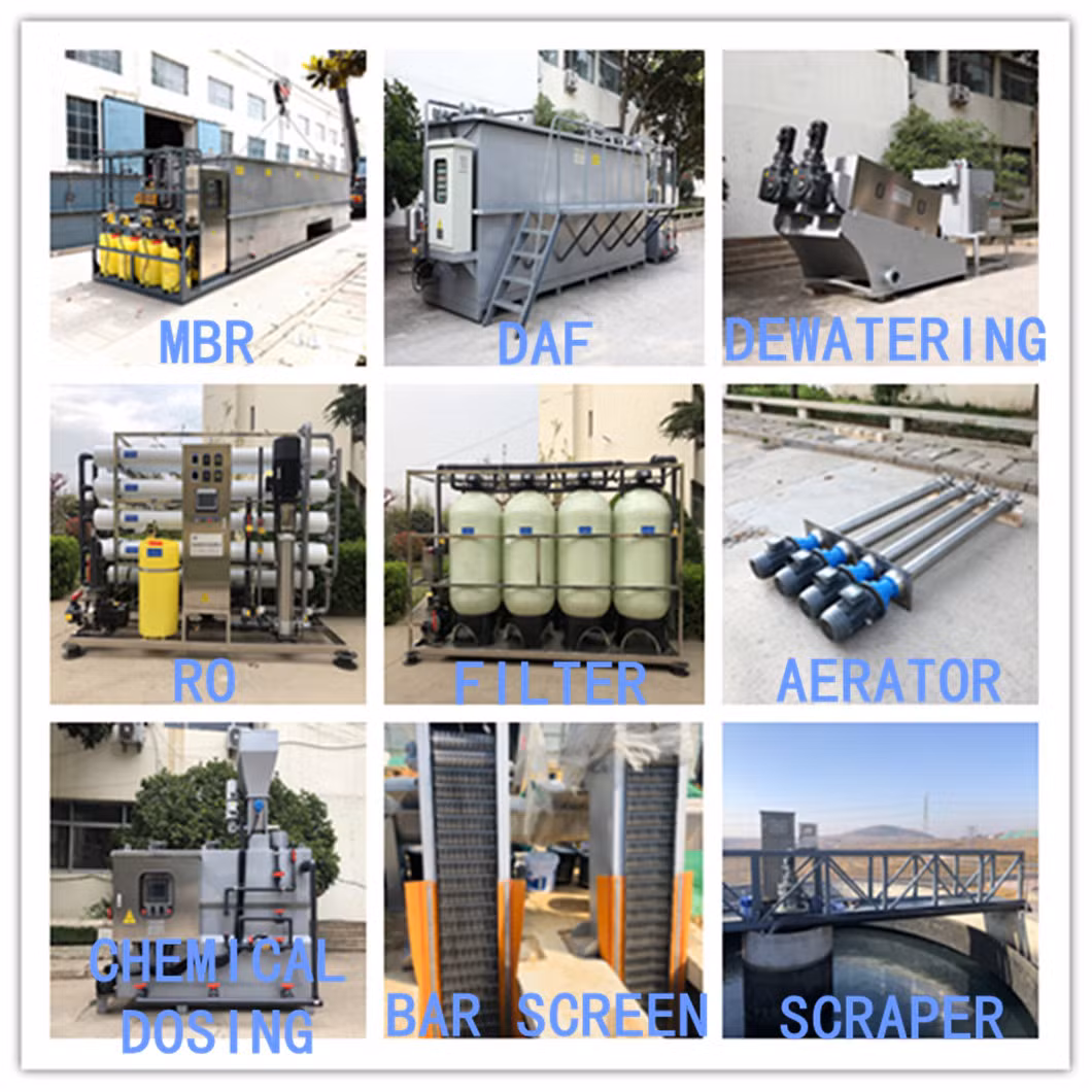 Sewage Treatment Plant Water-Solid-Oil Separator Dissolved Air Flotation Daf System for Textile and Dyeing