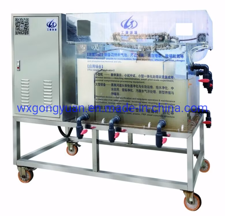 Automatic Experimental Daf Dissolved Air Flotation Machine Water Treatment System