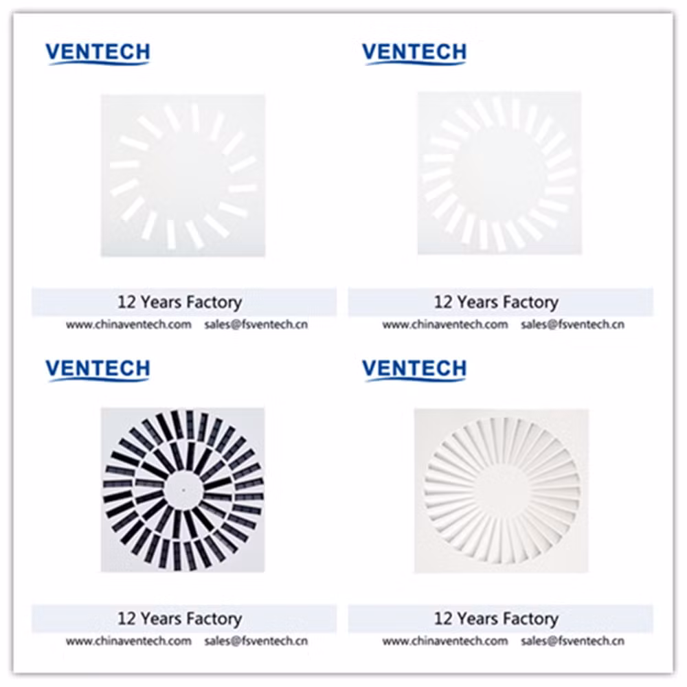 Ventech Swirl Supplyl Air Diffuser for HVAC System