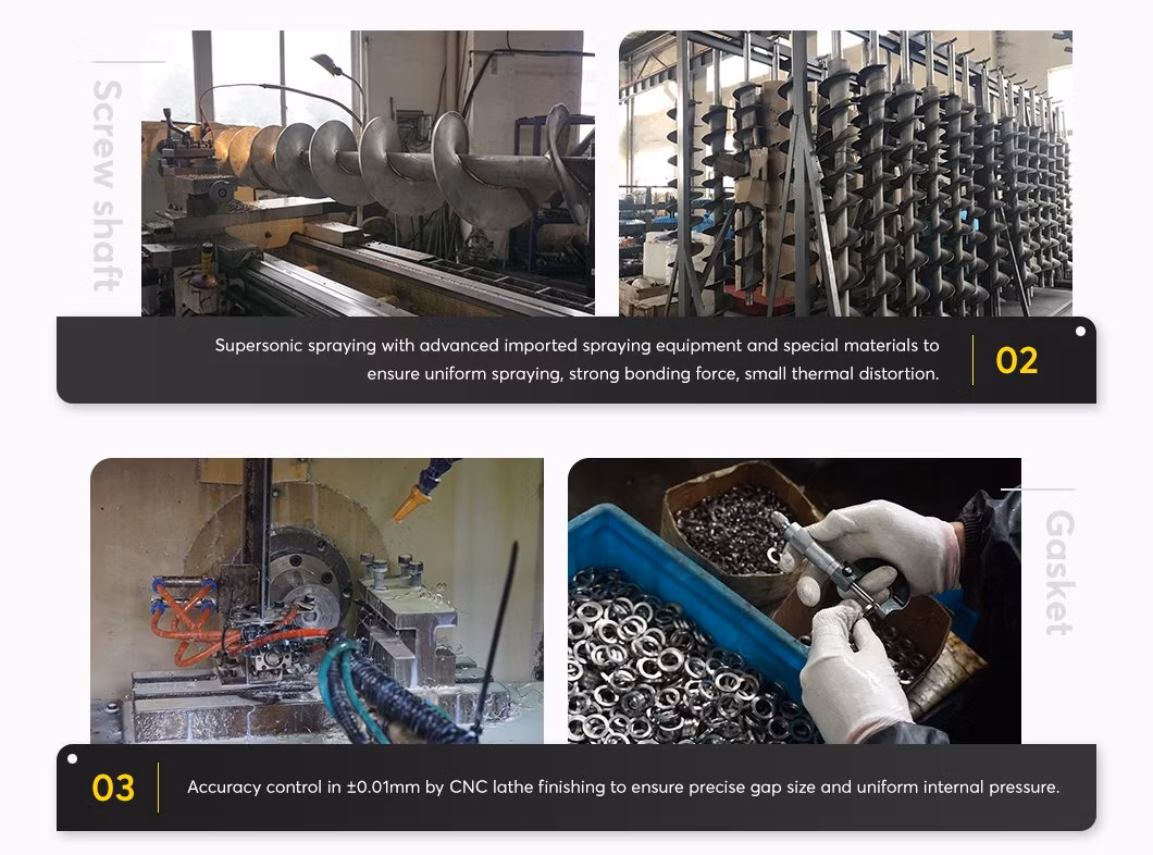 Activated Sludge Dewatering Volute Screw Type Multi Disc Filter Press for Treating Wastewater