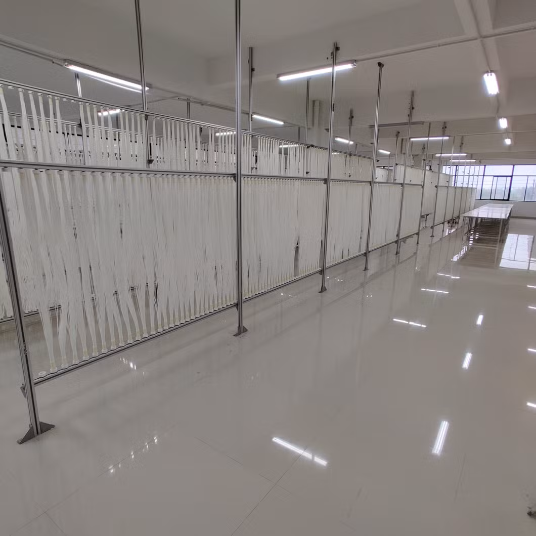 Immersed Membrane Bioreactor Wastewater Treatment Using Large Capacity Flat Sheet