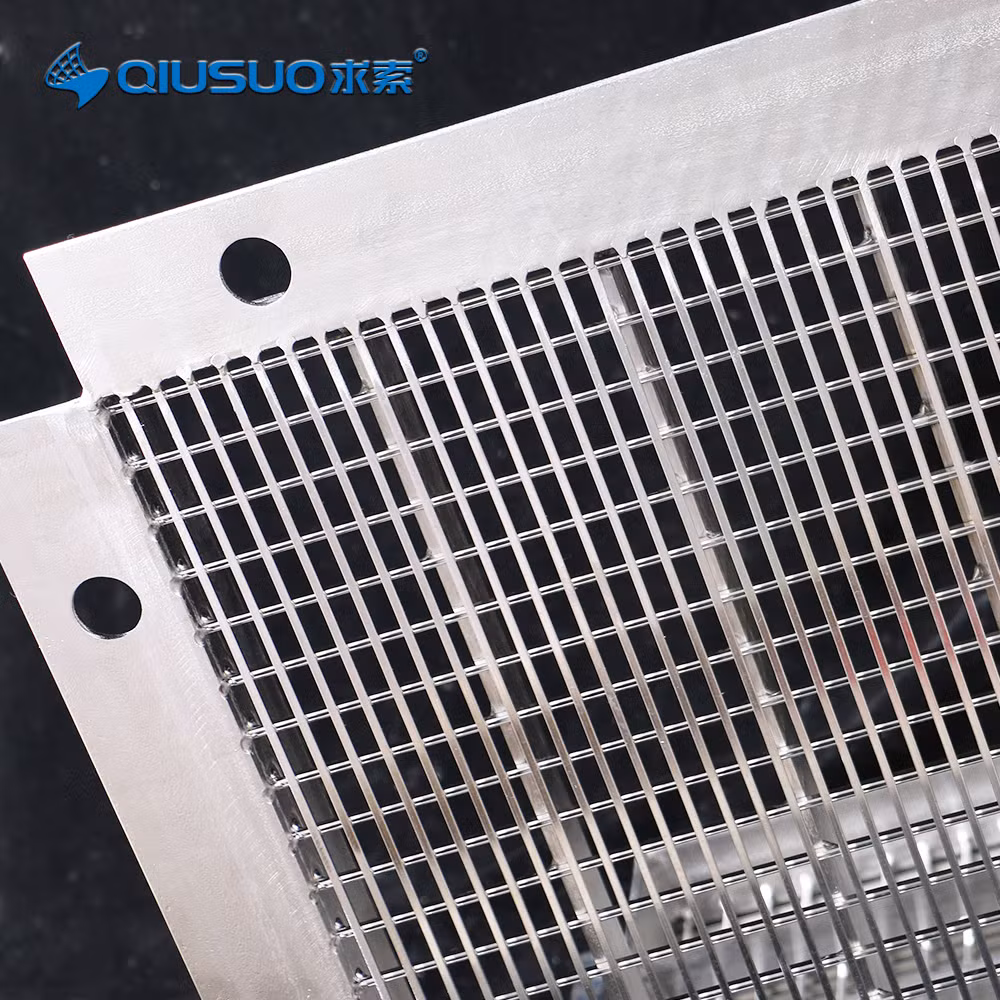 Easy to Clean Super Flat Wedge Wire Screen Panels for Widely Applications.