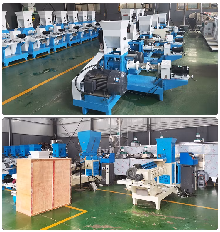 Multi-Functional Animal Feed Processing Machinery Plant Pet Dog Cat Pet Granules Pellet Double Screw Aquaculture Feed Extruder Machine