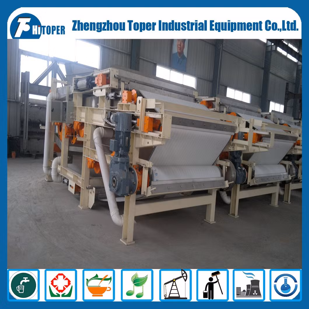 Belt Type Sewage Dewatering Filter Press