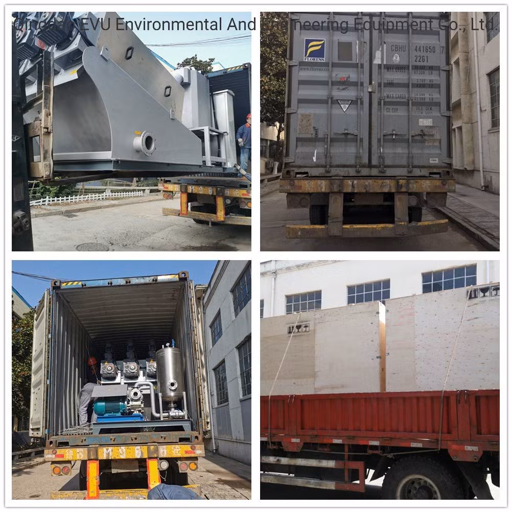 Serving / Waste Water Treatment Screw Filter Press Volute Sludge Dewatering Separation Equipme for Texile Wastewater Treatment