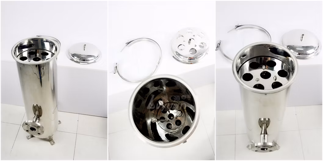 10&prime;&prime; 20&prime;&prime; Stainless Steel Material SS304 SS316 Cartridge Filter Water Filter Housing for Industrial Water Filtration