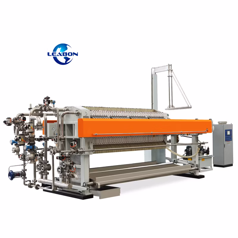 Box Diaphragm Sludge Plate Frame Type Automatic Diaphragm Solid-Liquid Separation Filter Press Equipment