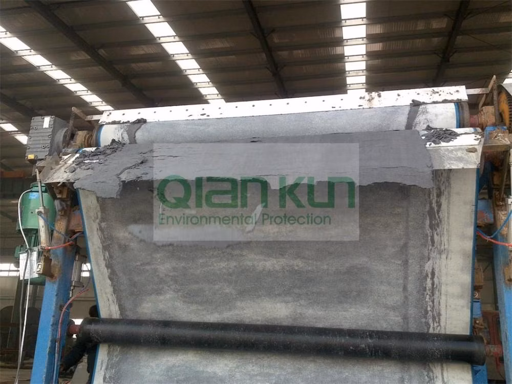 Continuous Horizontal Vacuum Belt Small Filter Press Sludge Compression