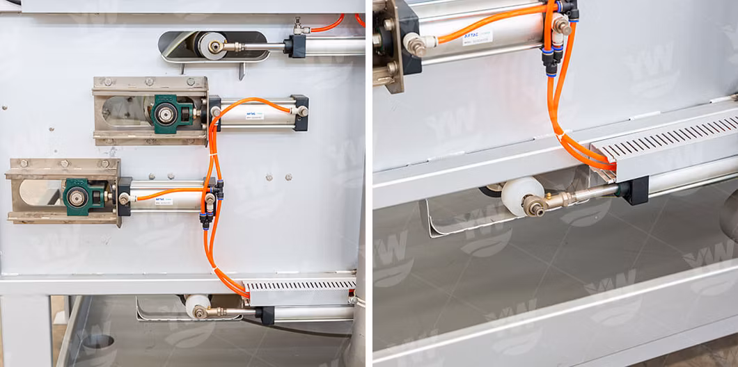 Yuwei Belt Filter Press Automatic Cloth Washing and with Concentrate Drum Screen Air Pressure