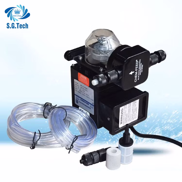 Swimming Pool Automatic Chemical Mini Chlorine Dosing Pump Feeder Chlorine Dispenser