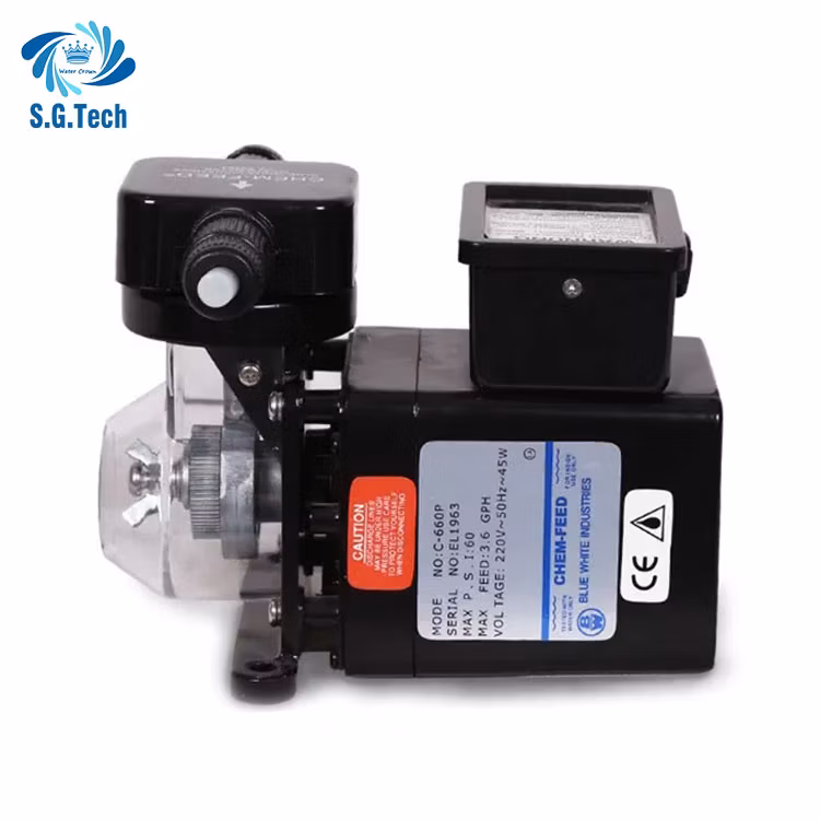 Swimming Pool Automatic Chemical Mini Chlorine Dosing Pump Feeder Chlorine Dispenser