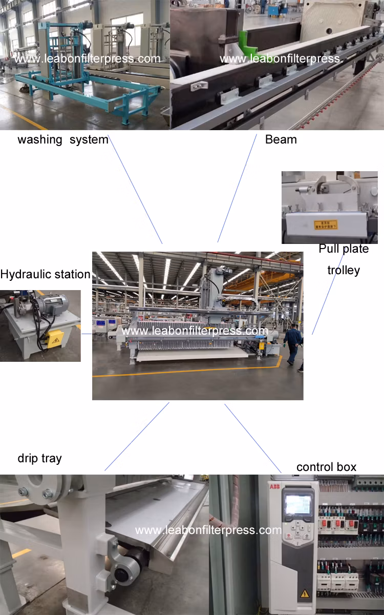 Automatic Oil Filter Press Machine for Coconut Oil Filter Machine Plate Frame Wine Filter