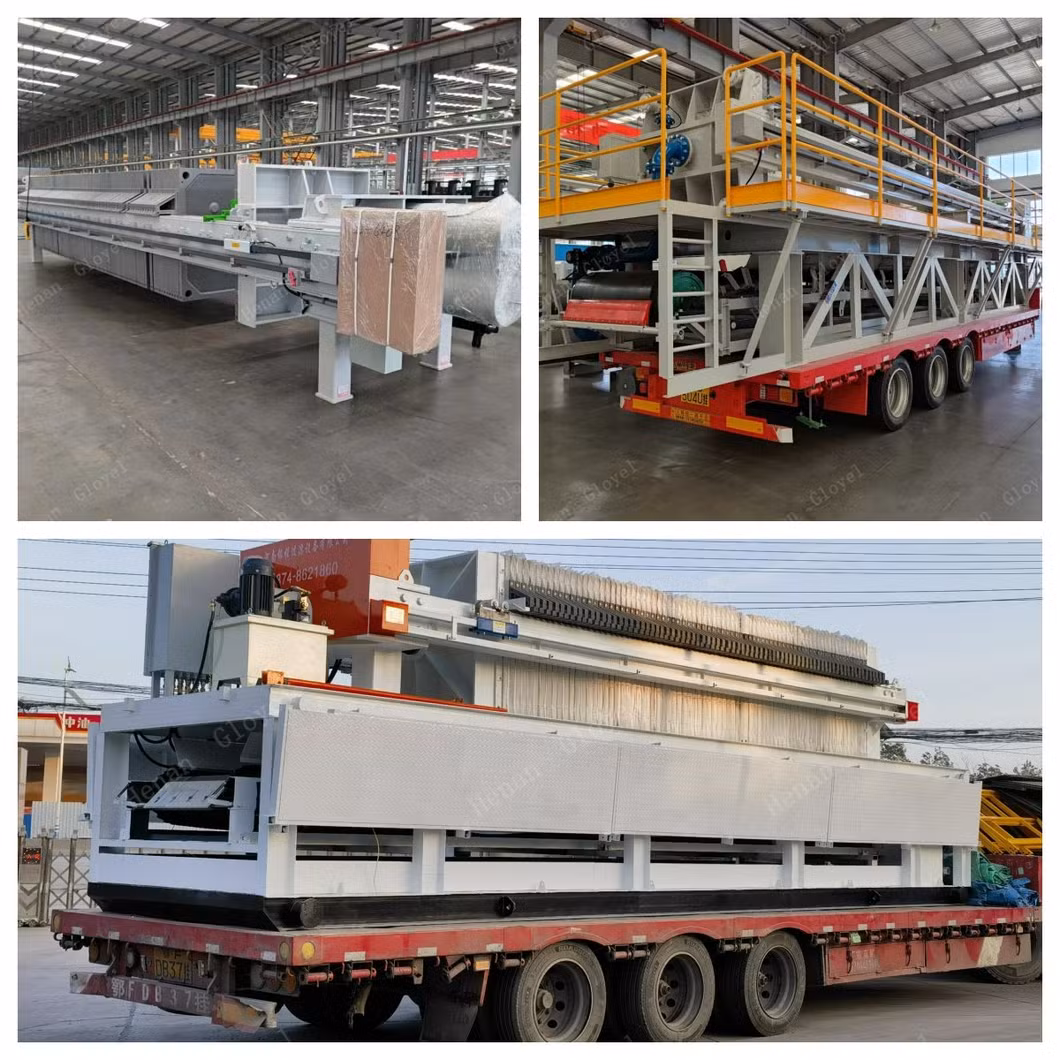 Chemical Industry Supplied Wastewater High Pressure Plate and Frame Filter Press