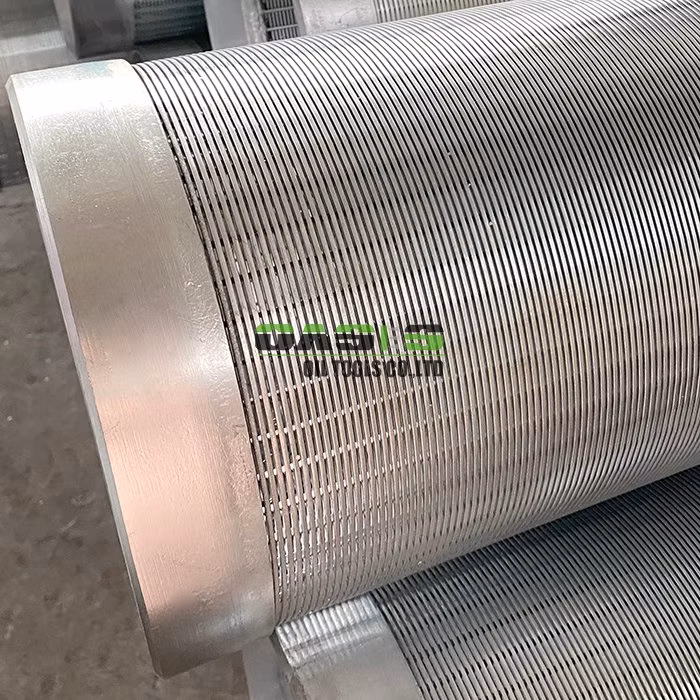 Stainless Steel 316L Johnson V Wire Wrapped Screens for Wastewater Treatment