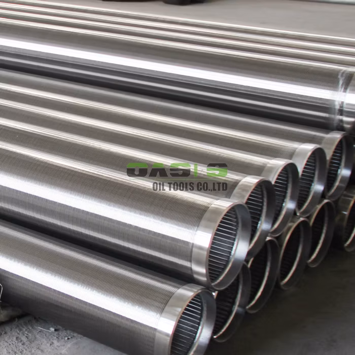 Stainless Steel 316L Johnson V Wire Wrapped Screens for Wastewater Treatment