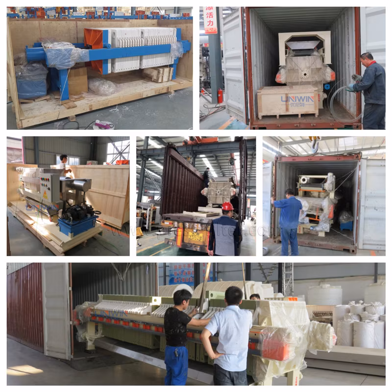 Manufacturer Supply Membrane Filter Press Plate and Frame Chamber Membrane Filter Press Best Price