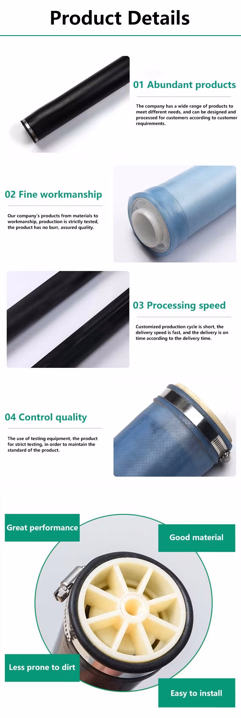 Nano Bubble Oxygen Tube Diffusers for Sewage Treatment