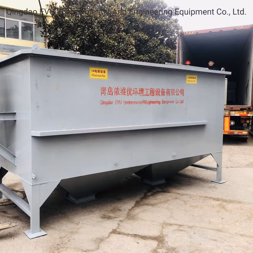 High Efficiency Wastewater Treatment Plant Electrocoagulation Machinery Wastewater Treatment