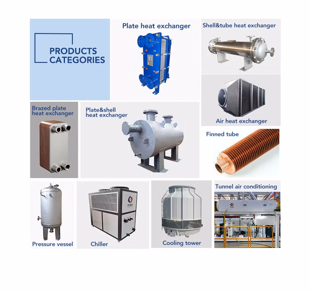 Finned Tube Air Heat Exchanger Spare Part